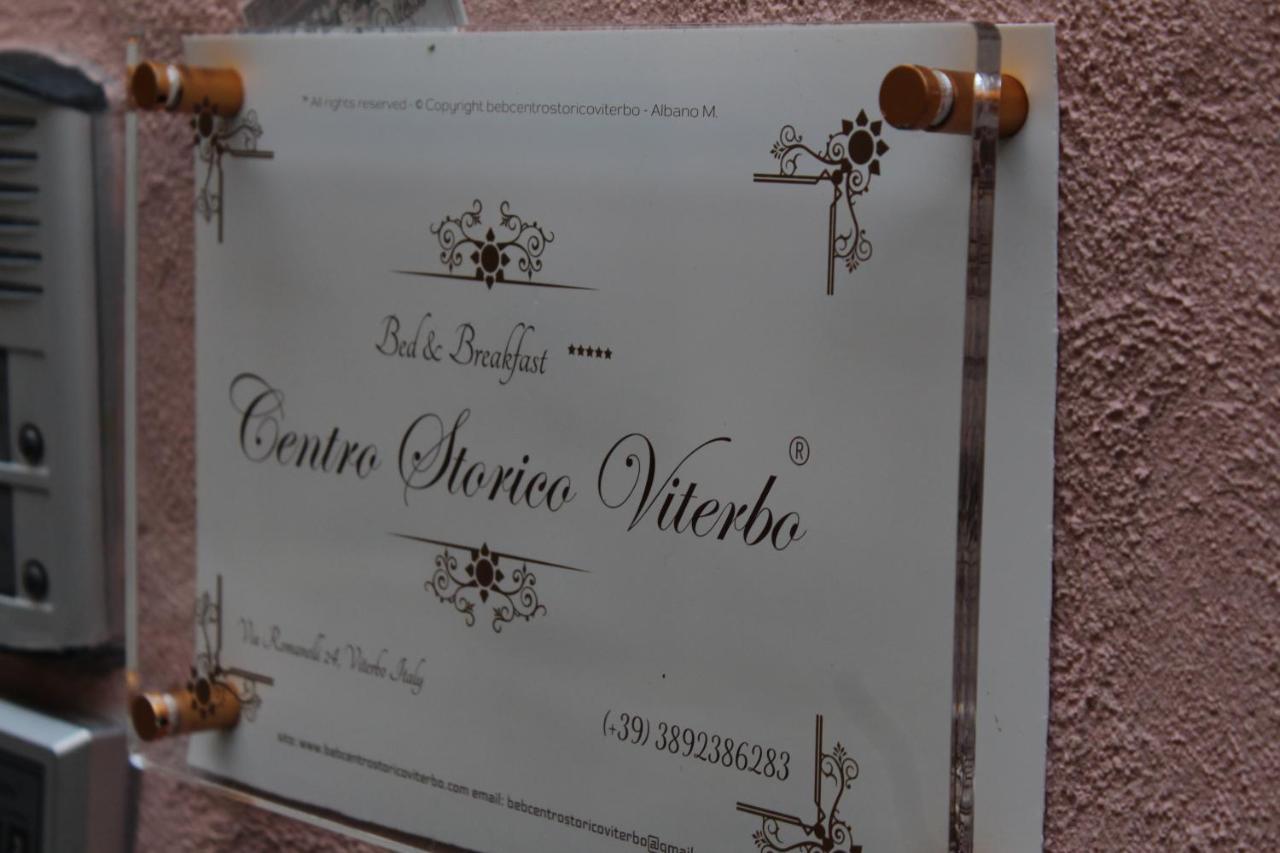 B&B Centro Storico Viterbo Eksteriør billede